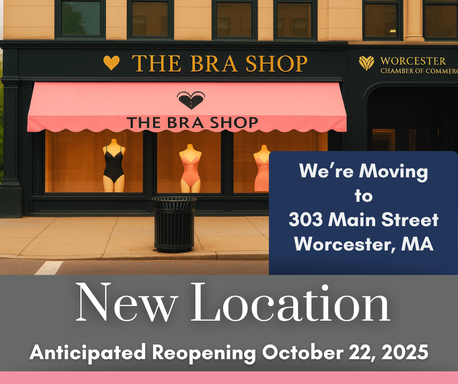 We are moving downtown: The Bra Shop’s new home