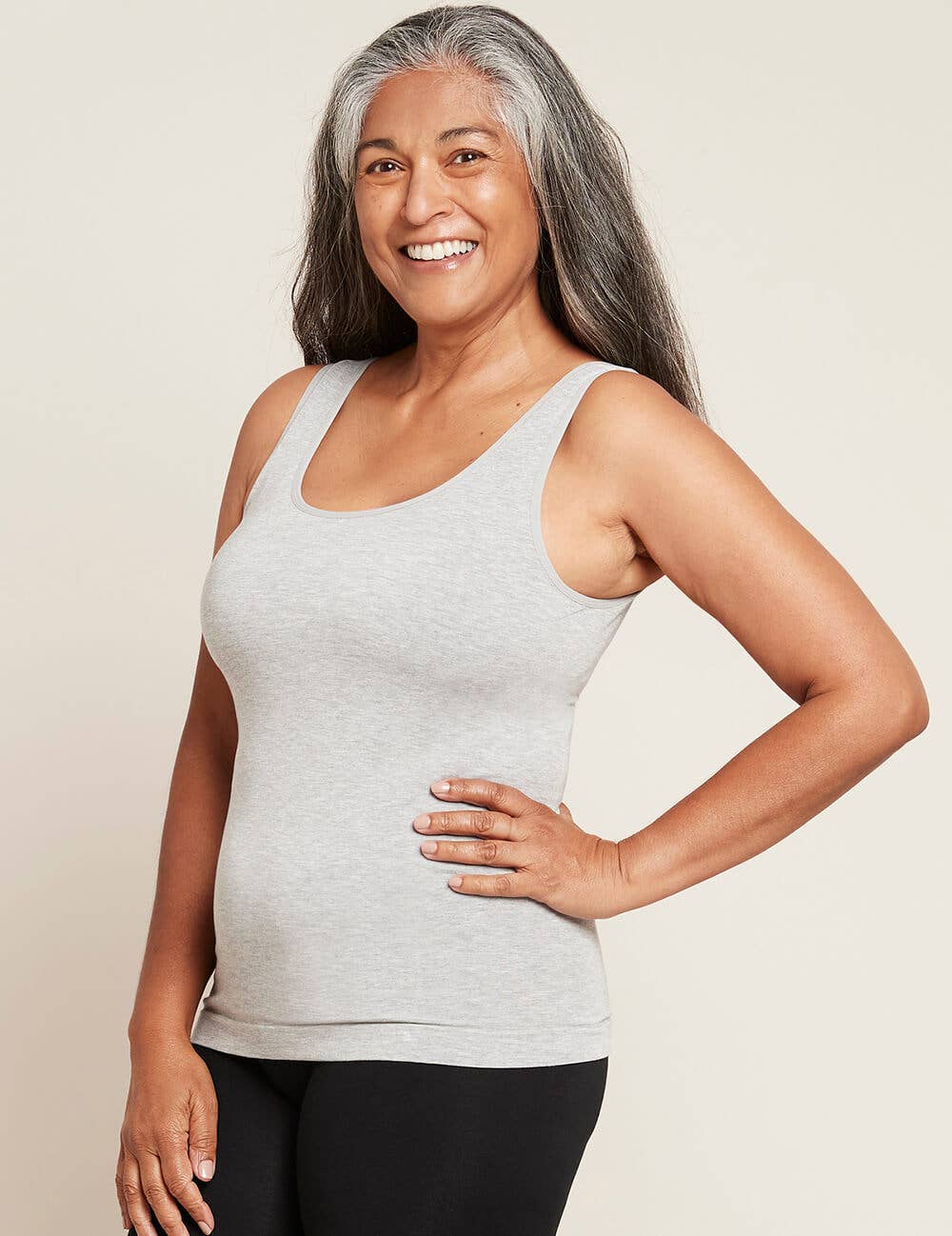 Bamboo Scoop Neck Tank Top