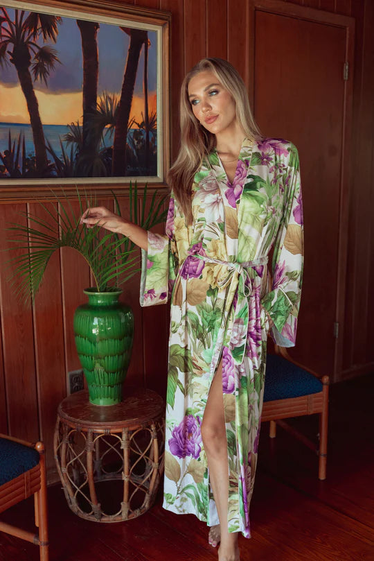 Kilo Brava Spring Garden Maxi Robe