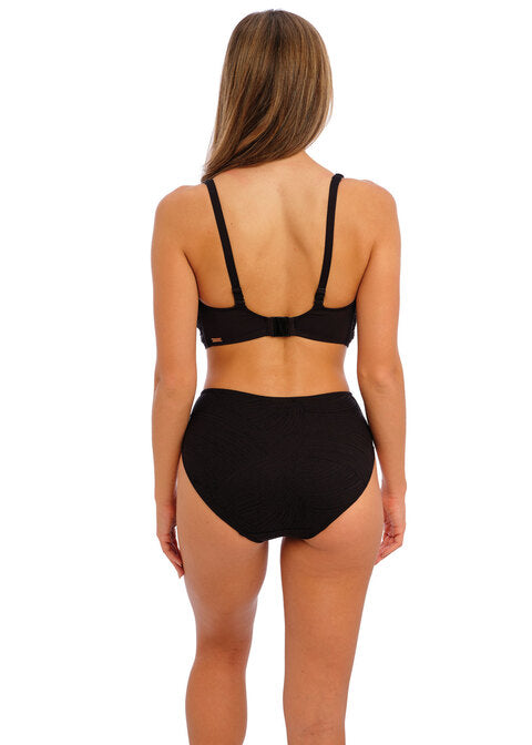 Ottawa Plunge Bikini Top Black