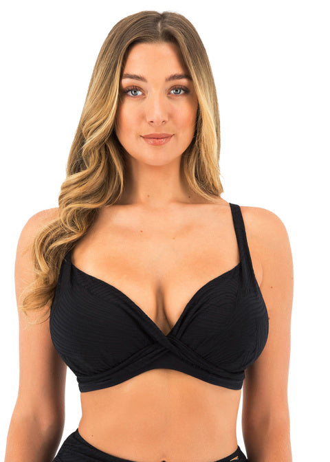 Ottawa Plunge Bikini Top Black