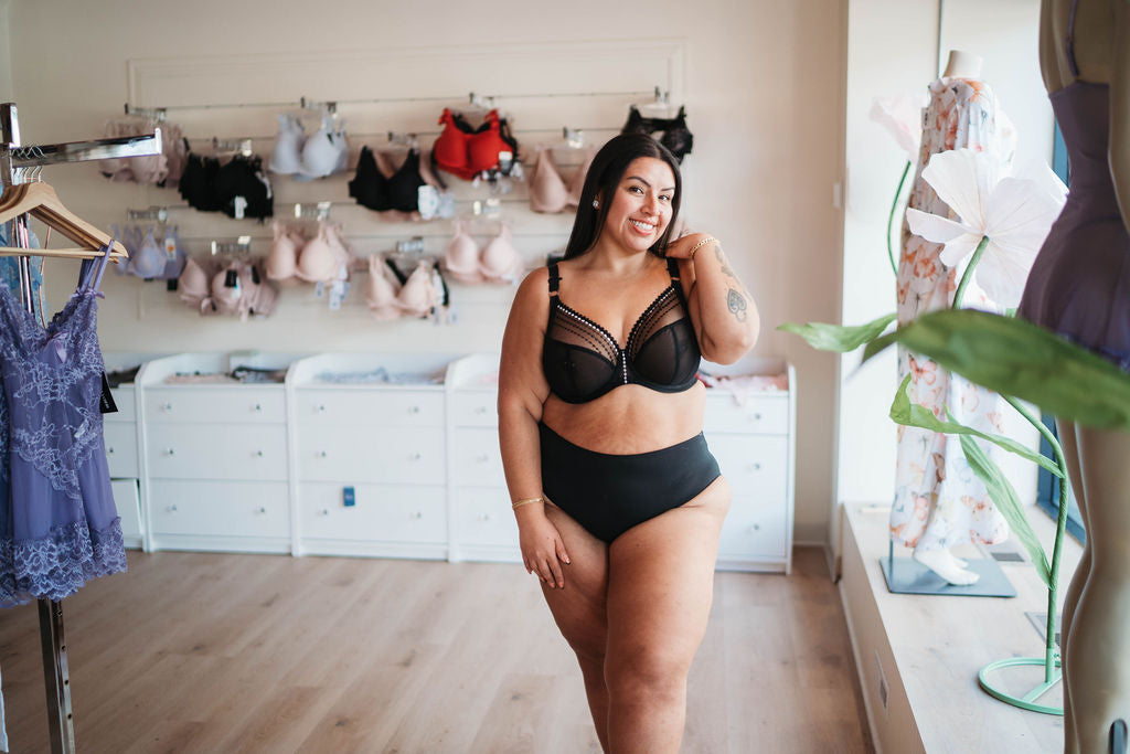 Elomi Matilda Plunge Bra - Black
