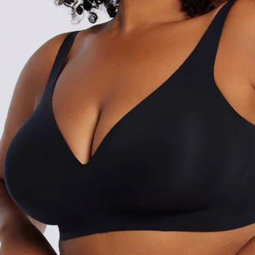 The perfect plunge bra with patented EB Core® technology for support and comfort, available at The O Shop.