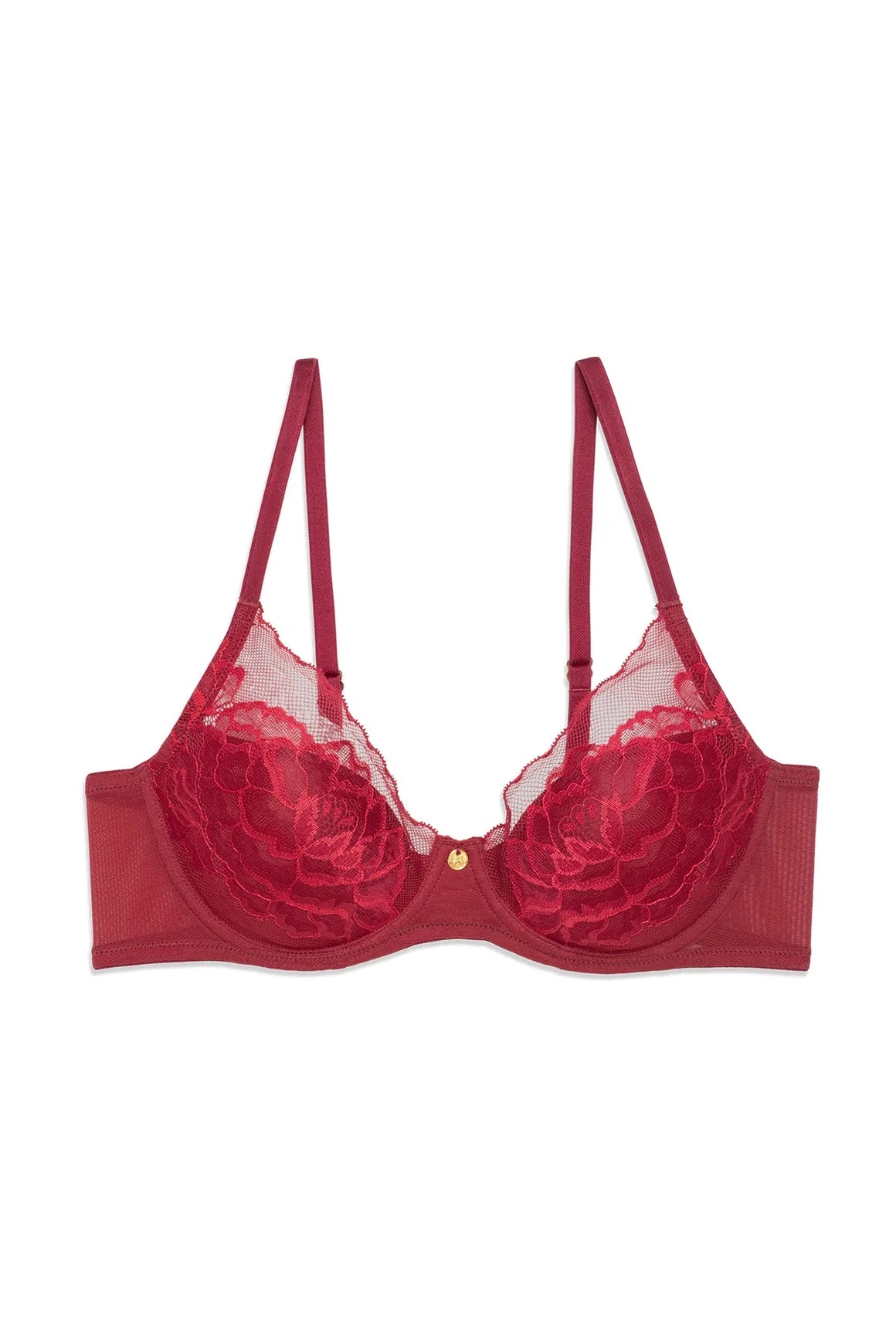 Flora Contour Bra - Bonfire