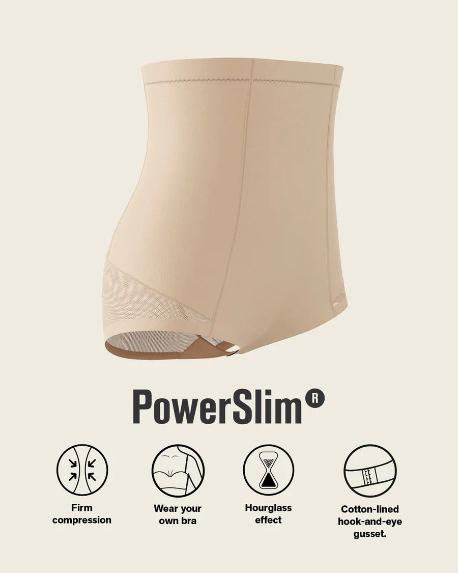 Leonisa Extra High-Waisted Sheer Bottom Sculpting Shaper Panty