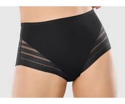 Everyday shapewear panty featuring tummy-flattening compression, SmartLace® detail, and 100% cotton gusset for comfort