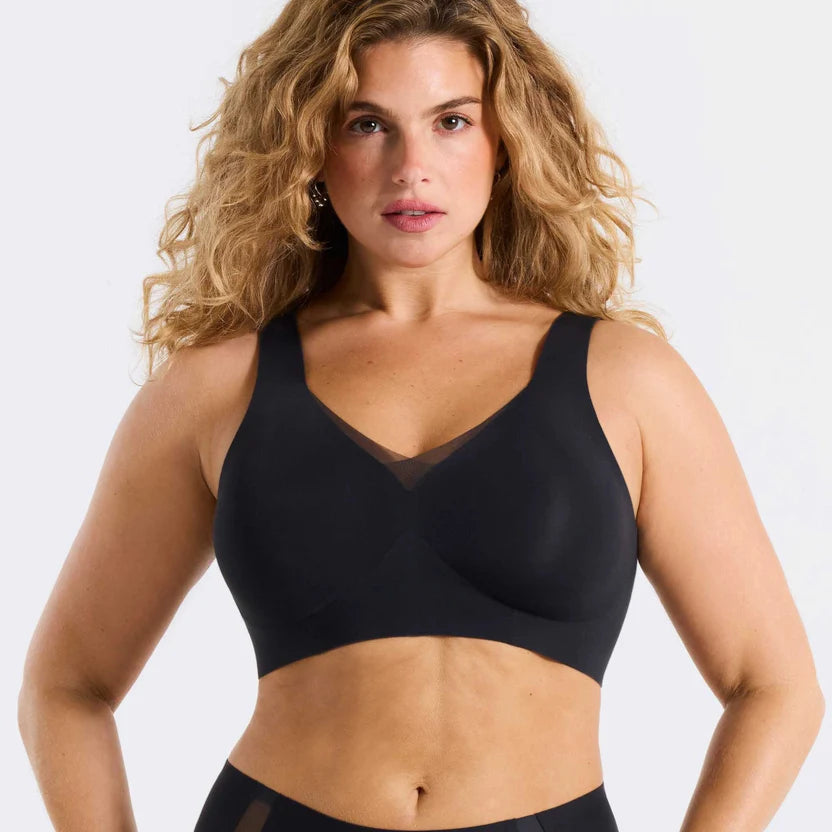 Evelyn & Bobbie Defy Bra