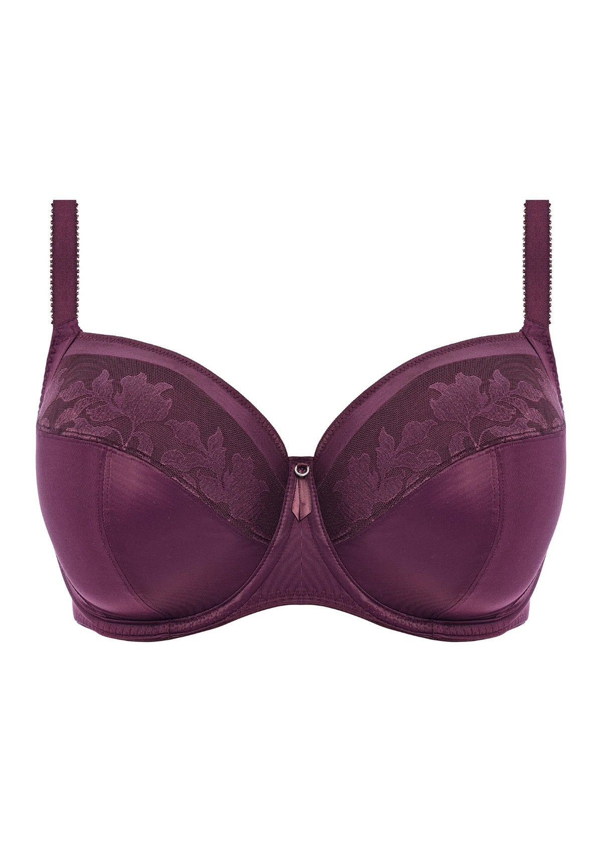 Fantasie Illusion Underwire Side Support Bra - Plum