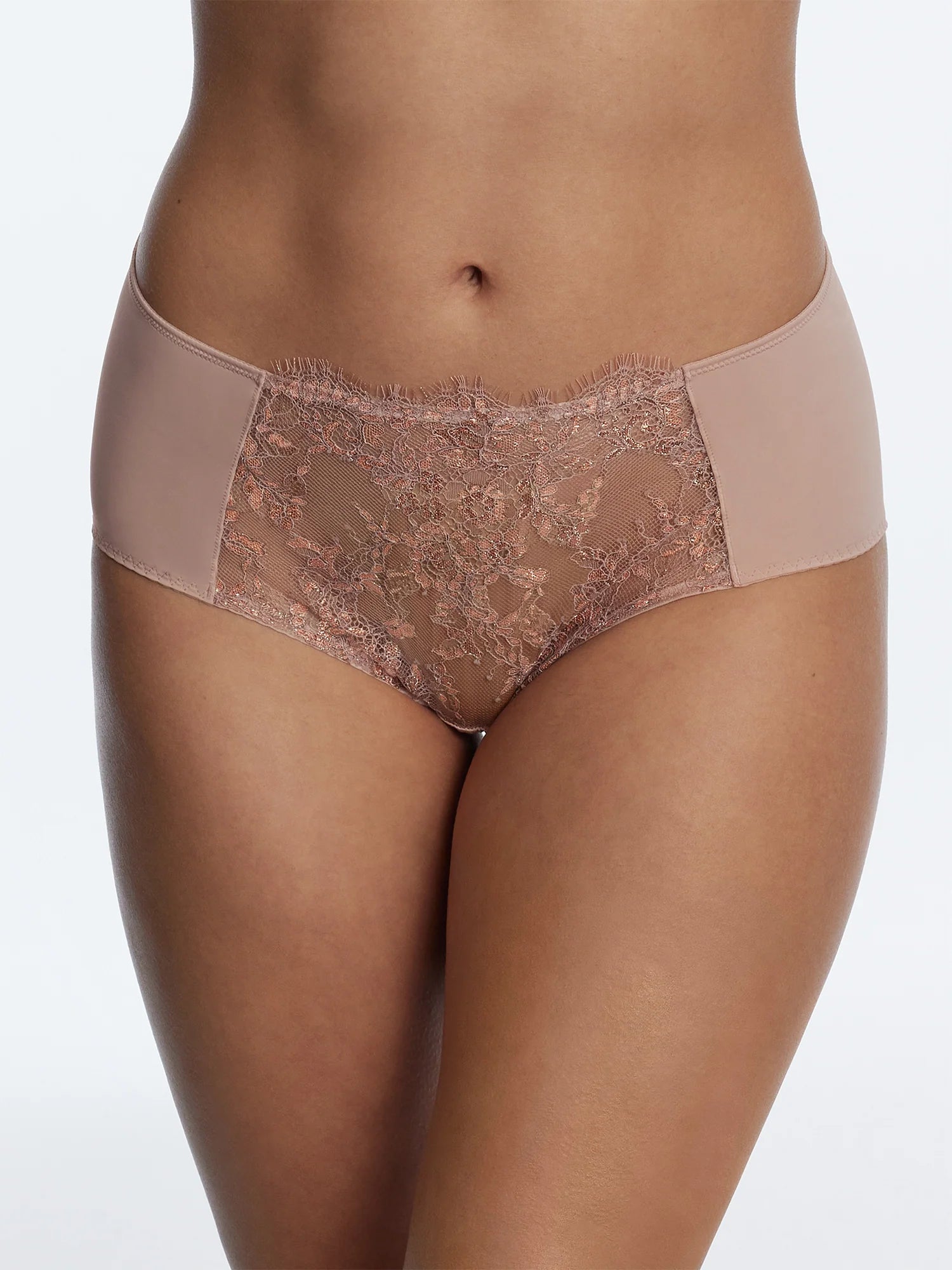 Entice Brief - Black with Rose Gold and Romance