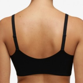 Chantelle Norah Comfort Lace Unlined Front Close Bra- Black