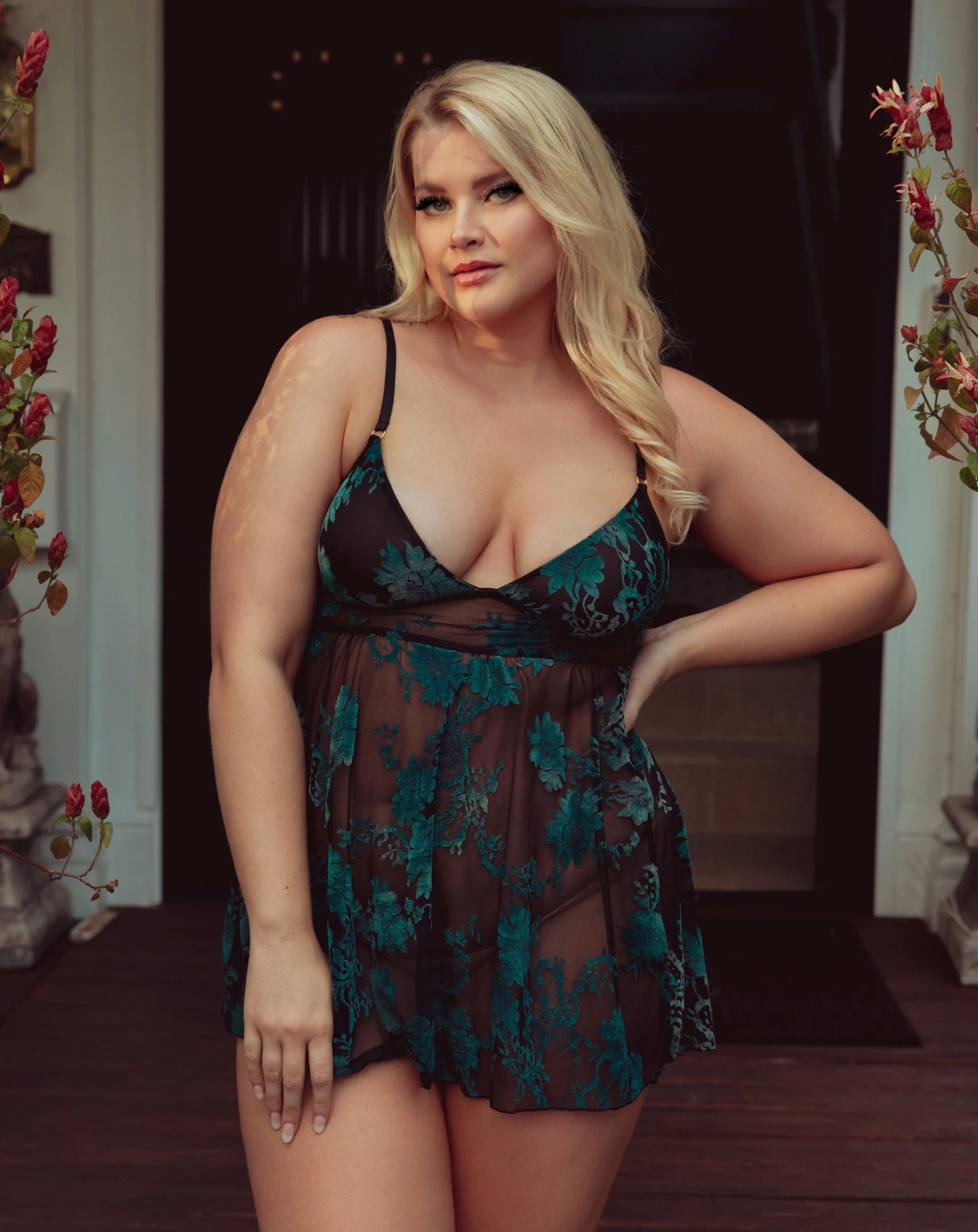 Kilo Brava G-String Burnout Emerald (Final Sale)