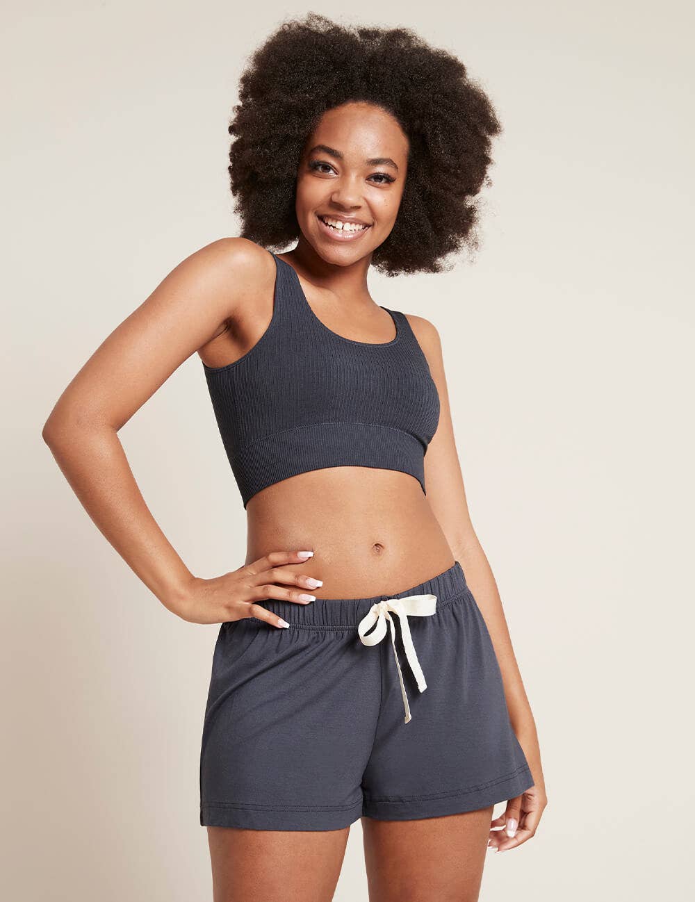 Bamboo Ribbed Seamless Bra