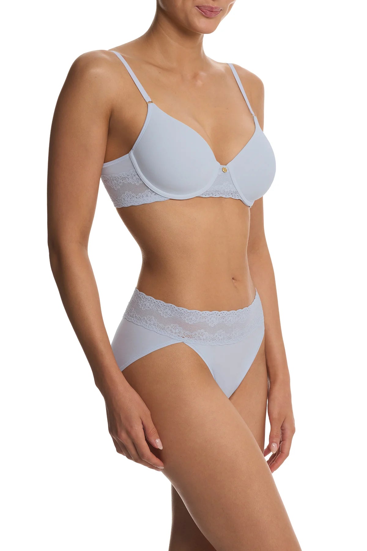 Cloud Comfort Back Smoothing T-Shirt Bra - Frosted Sky