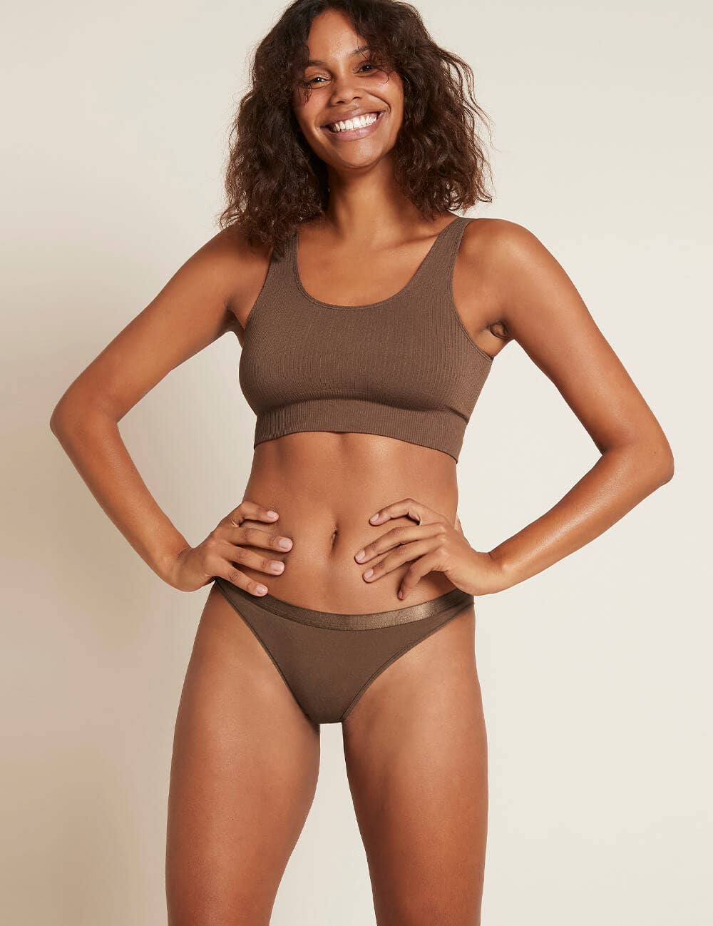Bamboo Ribbed Seamless Bra