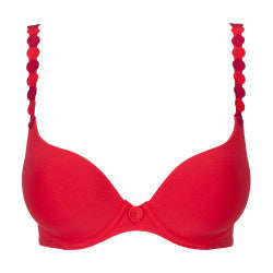 Marie Jo L'Aventure Tom Padded Bra - Heart Shape - Scarlet