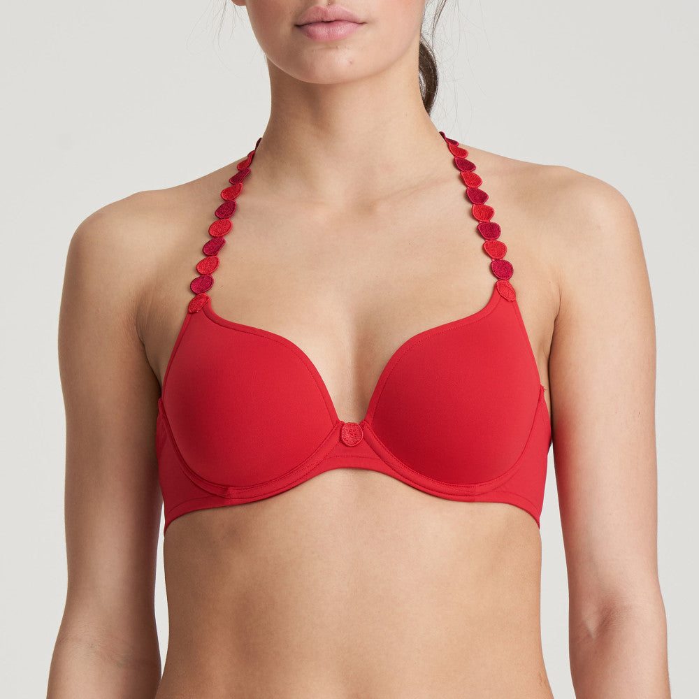 Marie Jo L'Aventure Tom Padded Bra - Heart Shape - Scarlet