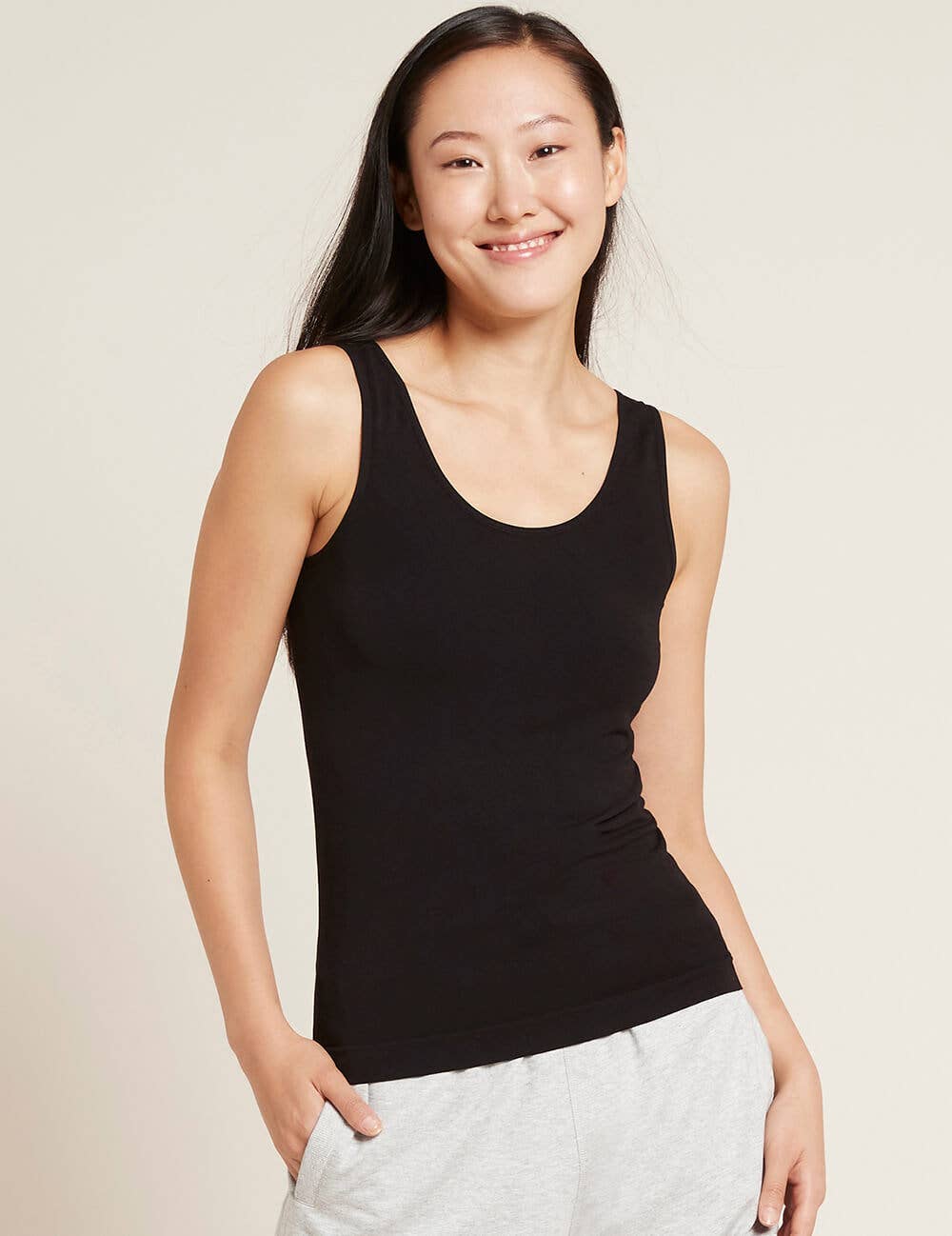Bamboo Scoop Neck Tank Top