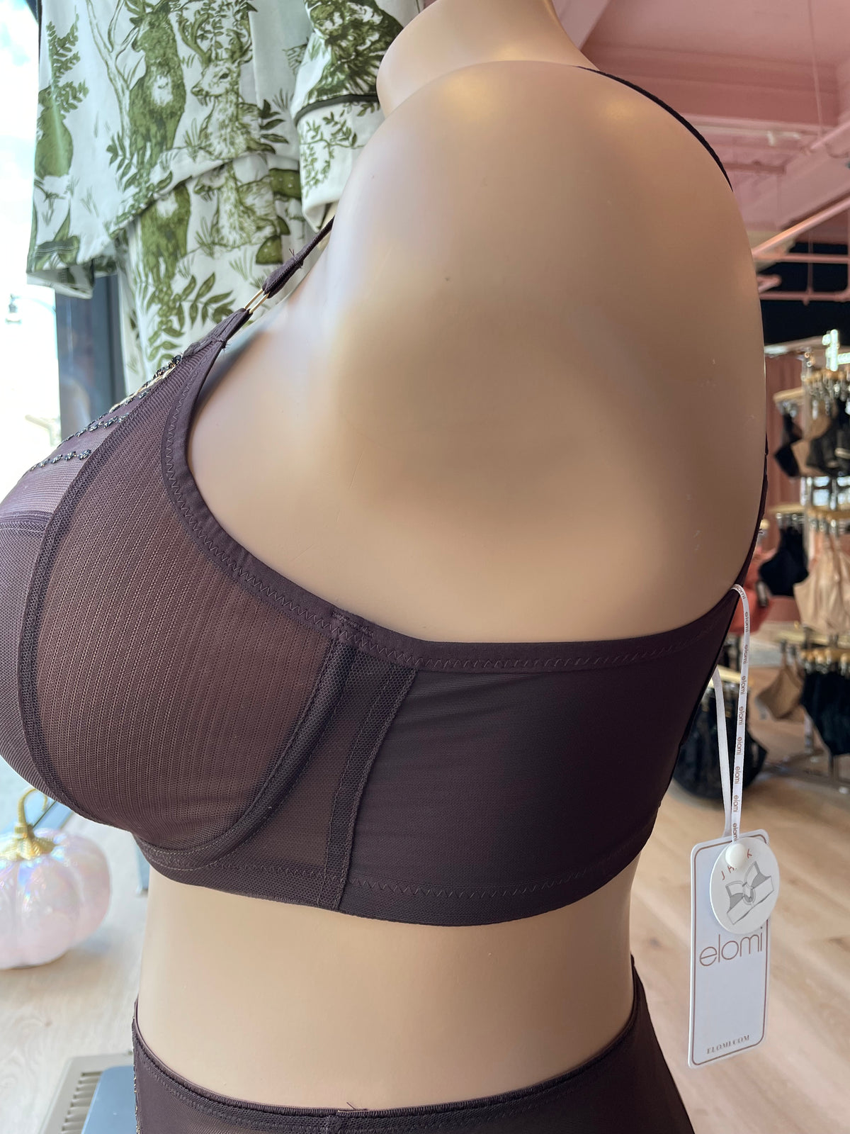 Elomi Matilda Plunge Bra - Gold Rush