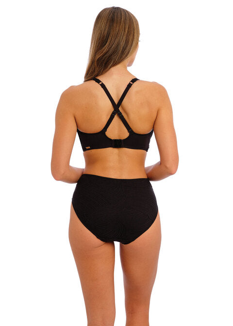 Ottawa Plunge Bikini Top Black