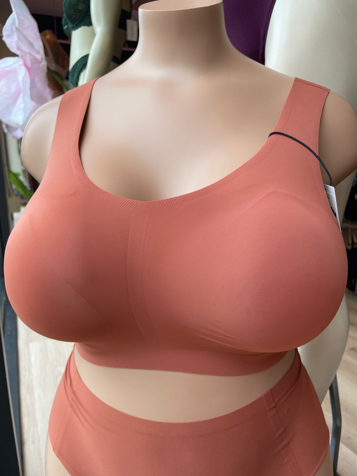 Evelyn & Bobbie Defy Bra