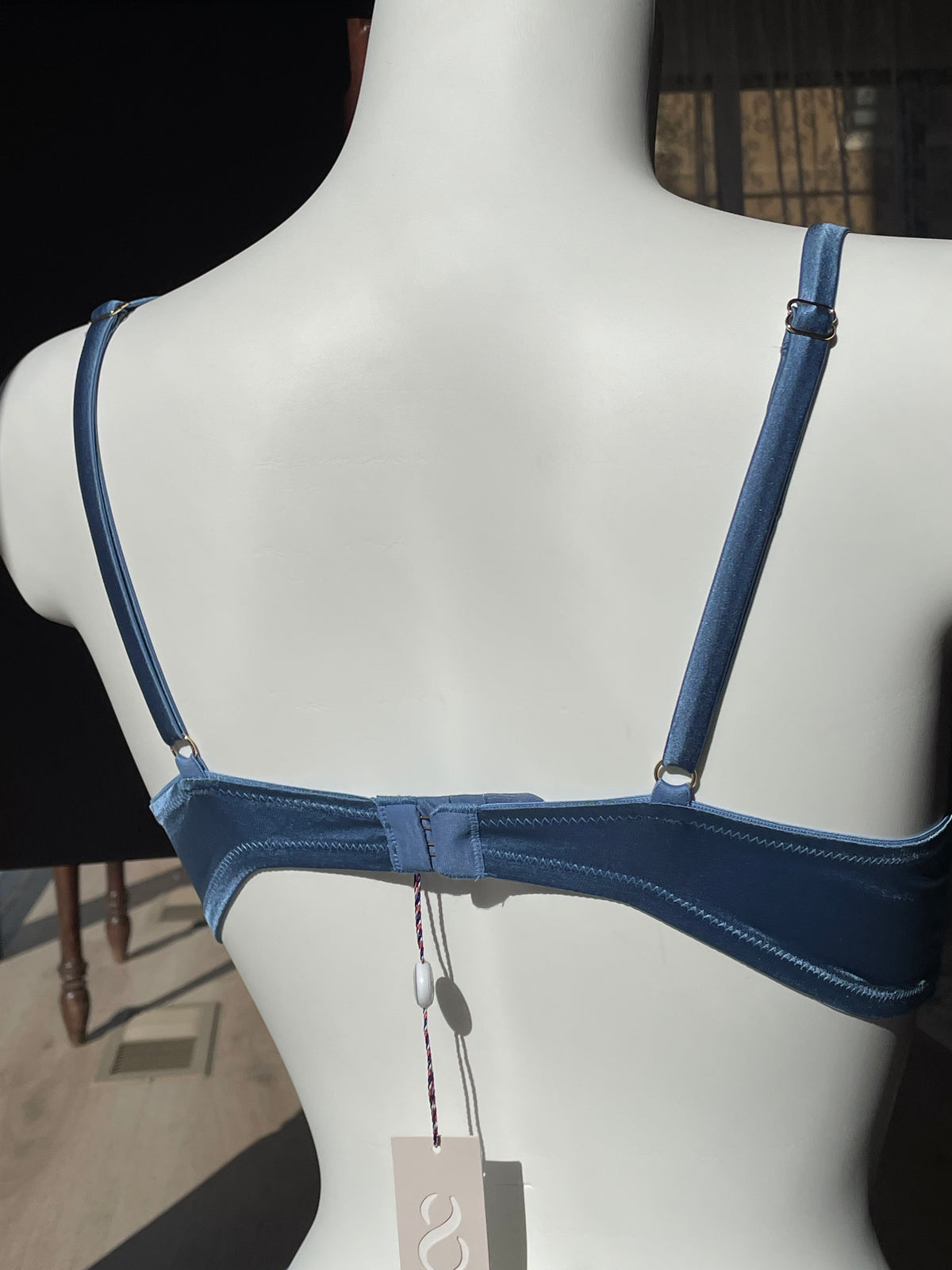 Huit Gabrielle Embroidered Bralette