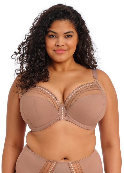 Elomi Matilda Plunge Bra - Praline