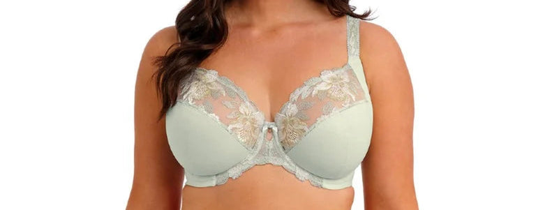 Magdalena Side Support Bra - Vintage Green