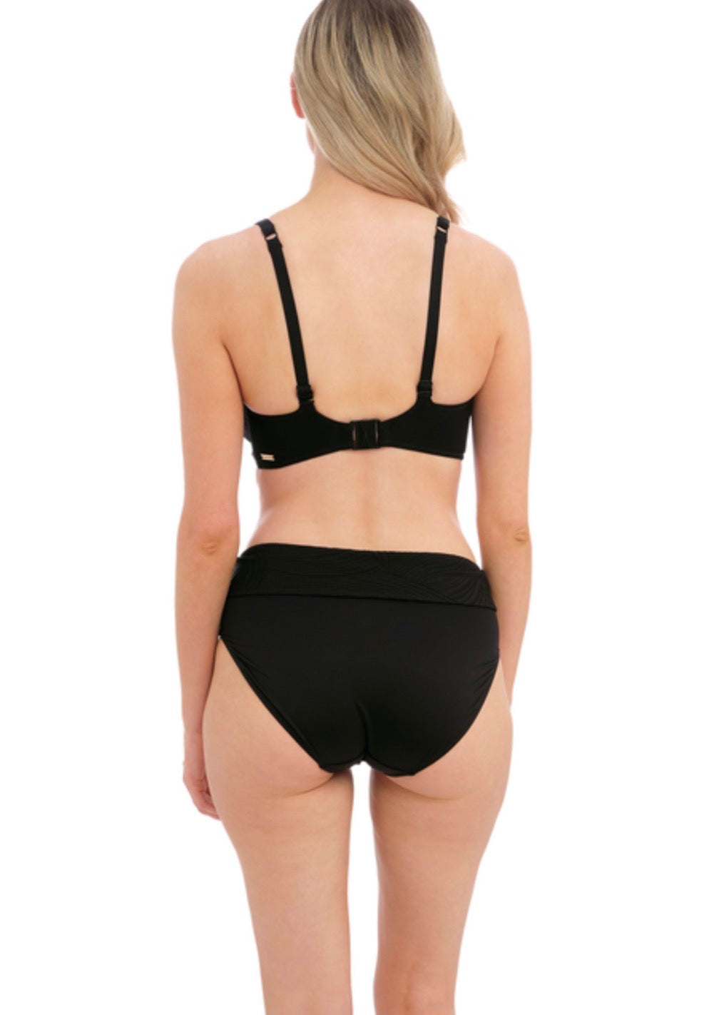 Ottawa High Waist Bikini Brief Black