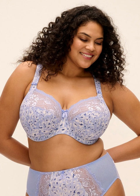 Morgan Bra  Blue Leopard