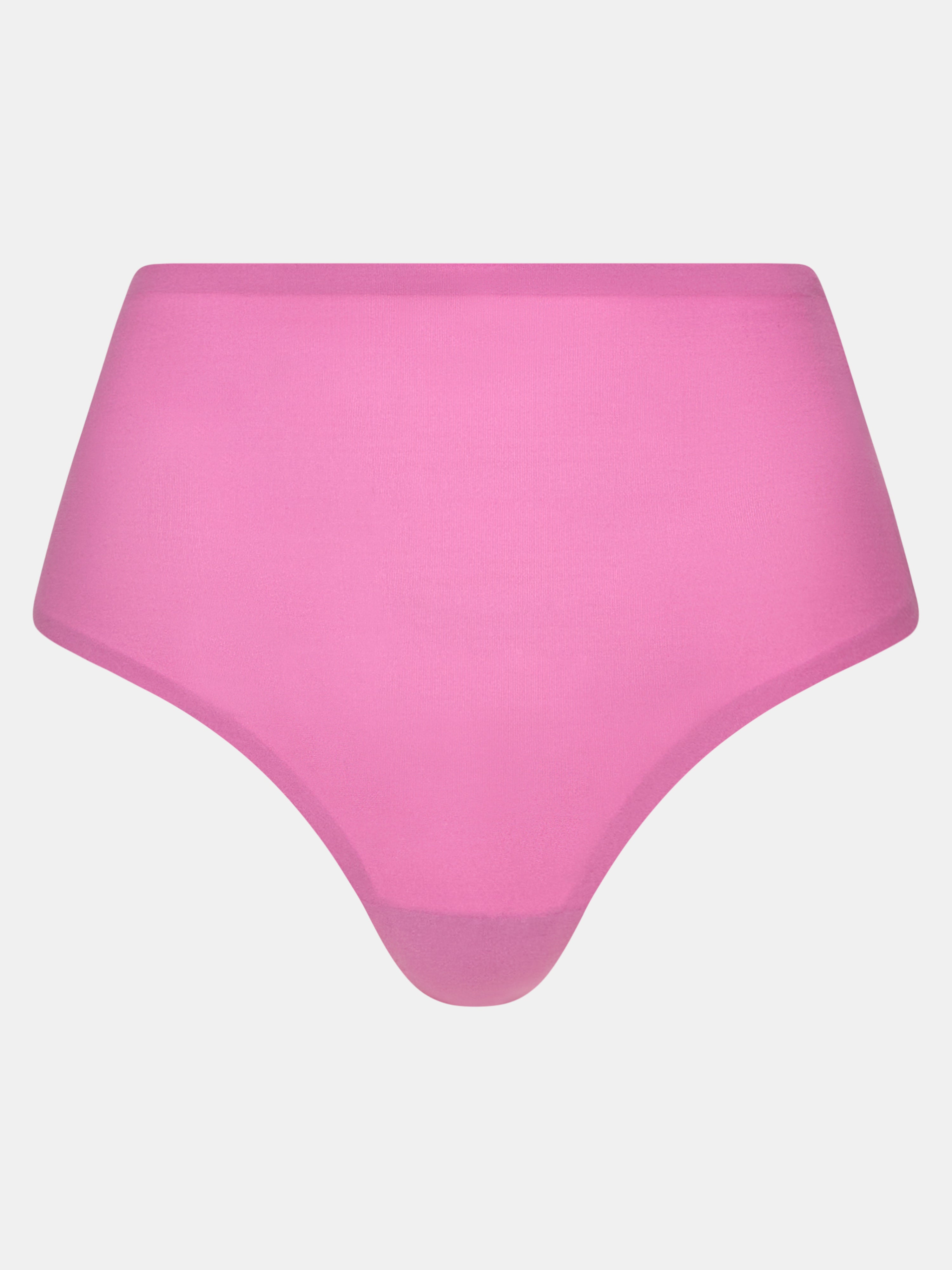 SoftStretch High Waist Thong - Rosebud