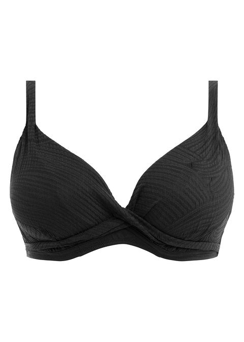 Ottawa Plunge Bikini Top Black