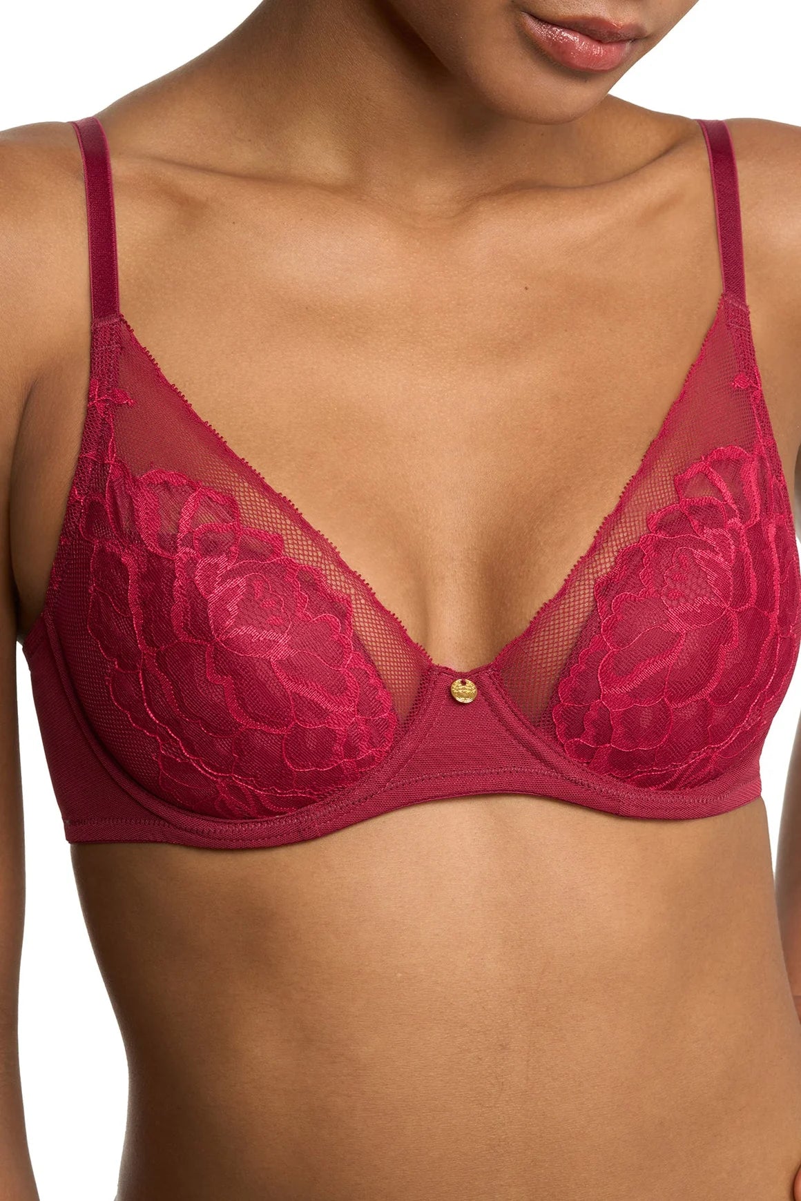 Flora Contour Bra - Bonfire