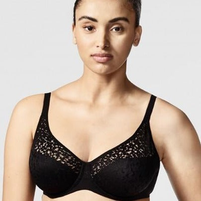 Chantelle Norah Flex Fit Full Coverage Unlined Bra - Noir