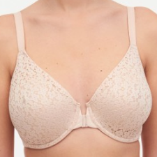 Chantelle Norah Comfort Lace Unlined Front Close Bra- Rose