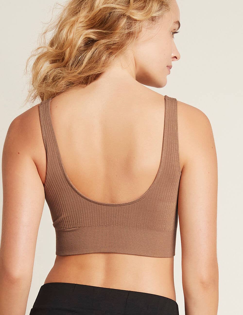 Bamboo Ribbed Seamless Bra