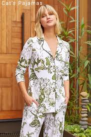 Woodside Pima Knit Long-Sleeved Pajama