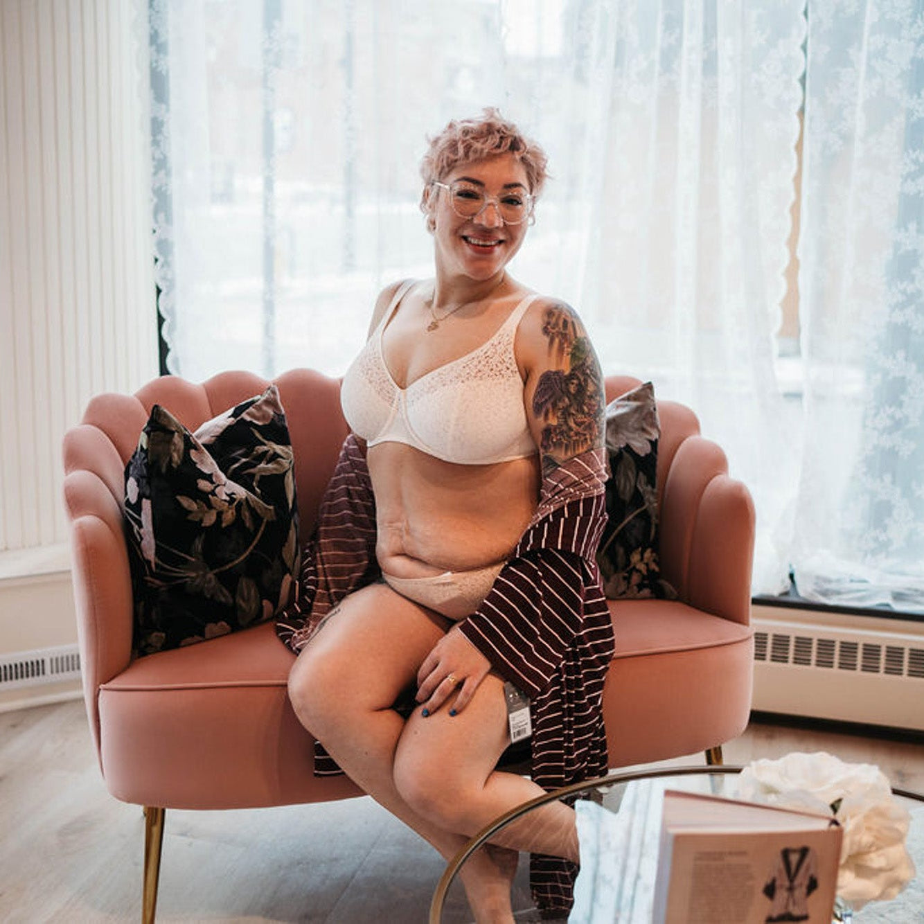 Chantelle Norah Flex  Bra - Talc