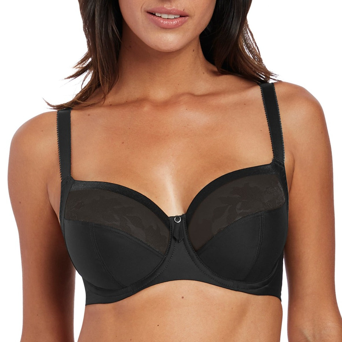 Fantasie Illusion Underwire Side Support Bra - Black